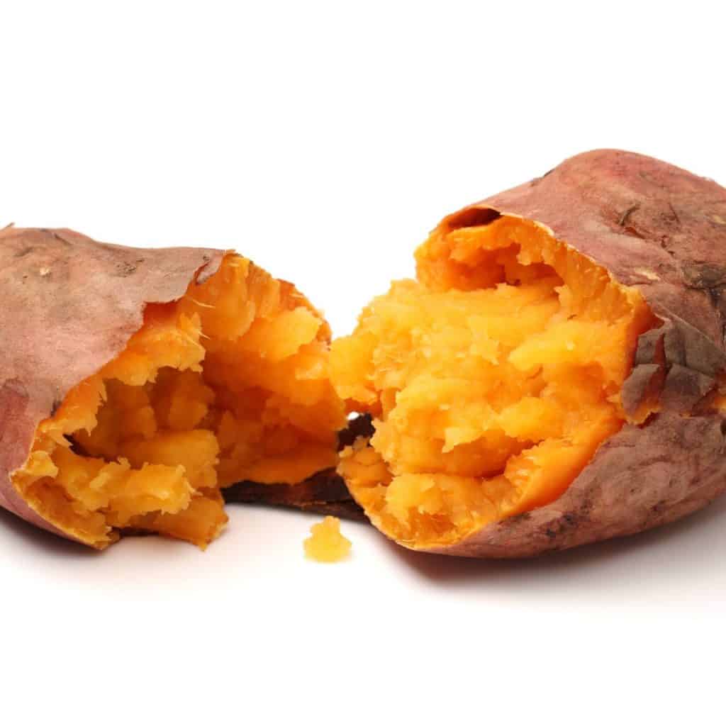 Roasted sweet potato