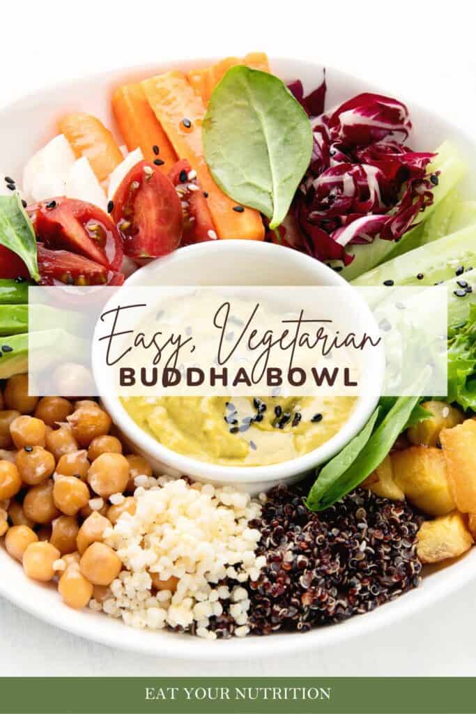 easy vegetarian buddha bowl recipe