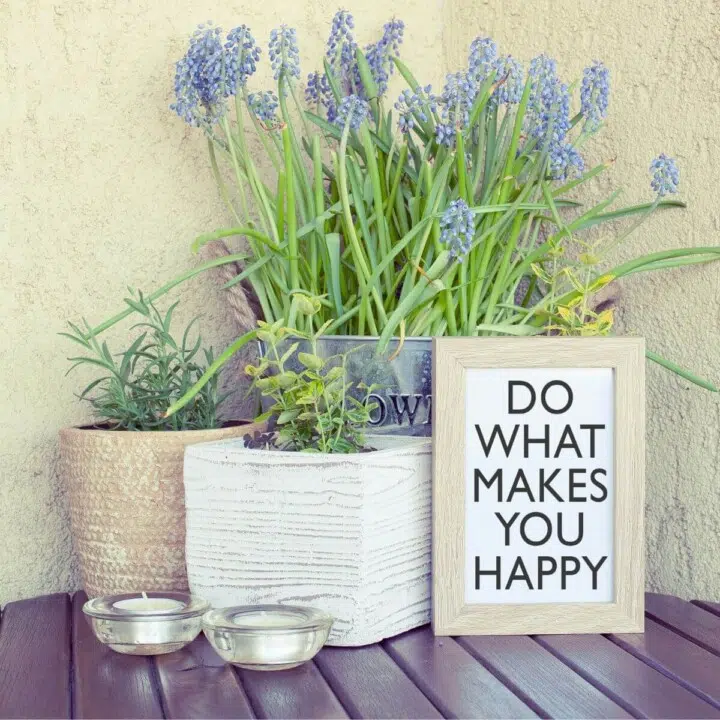 create happiness for yourself