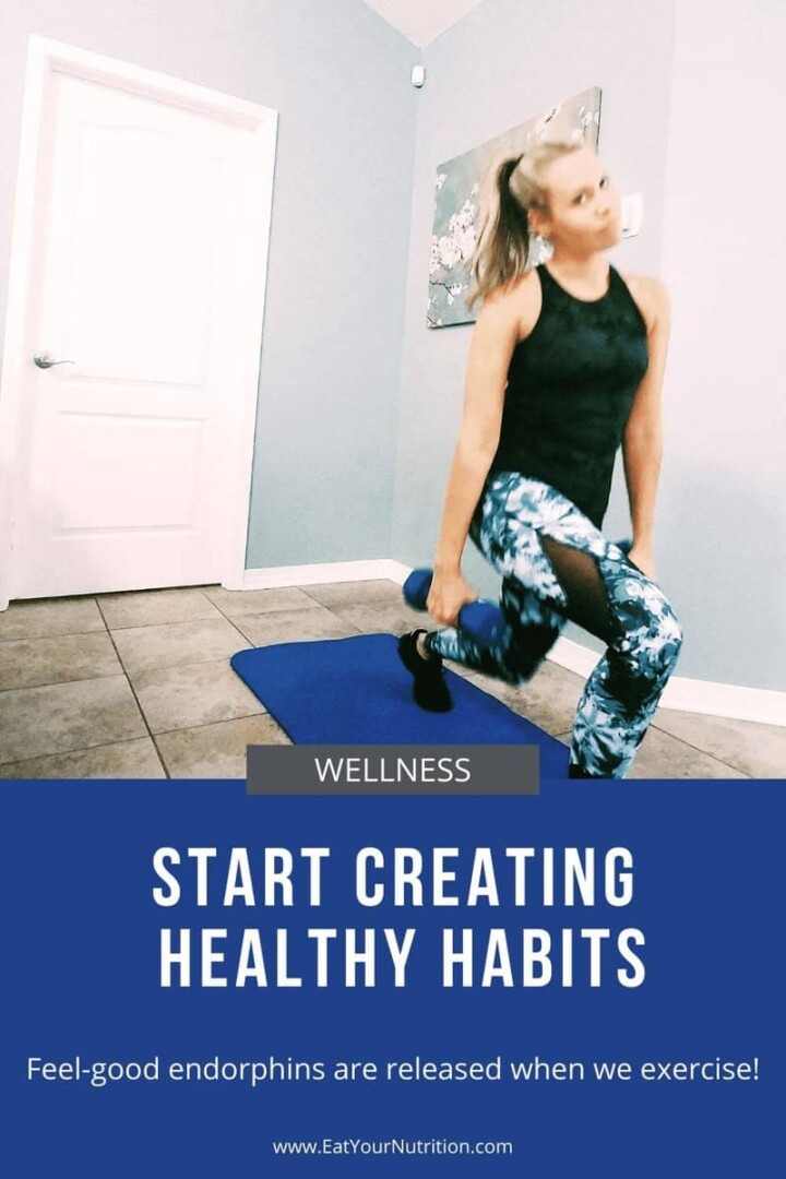start creating healthy habits