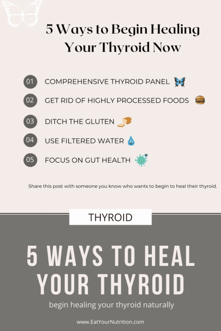 5 ways to begin healing your thyroid naturally