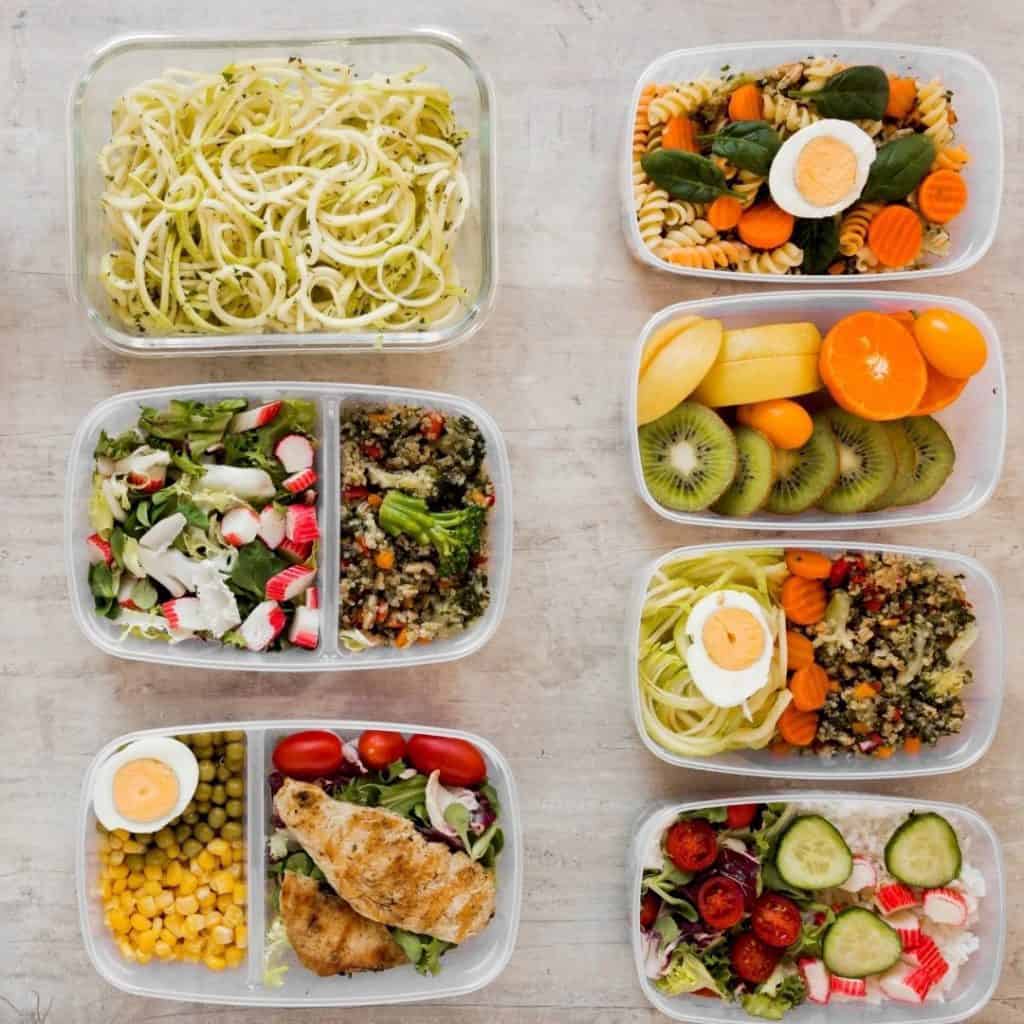Meal planning for the week. 