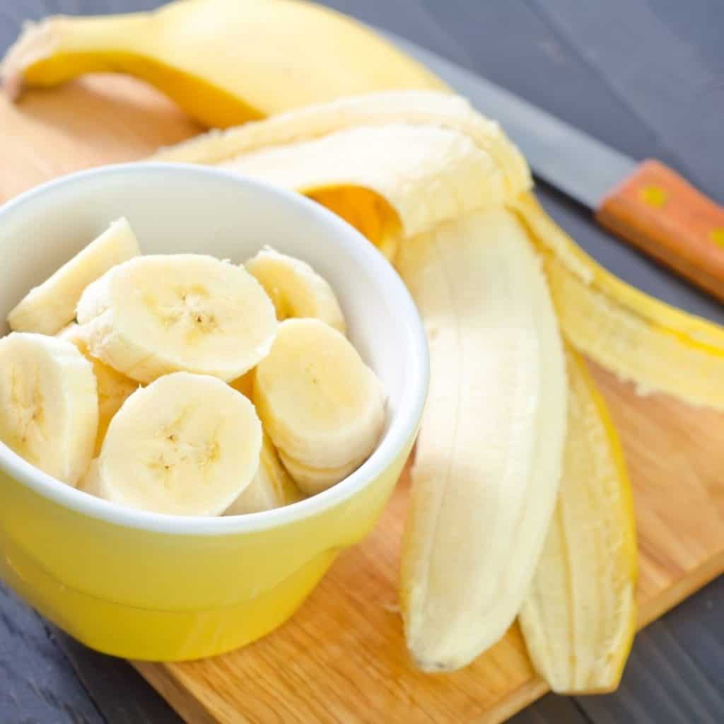 Bananas are a source of potassium.