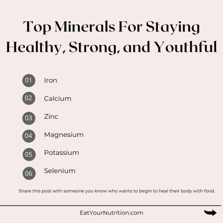Top Important Minerals for the Body.