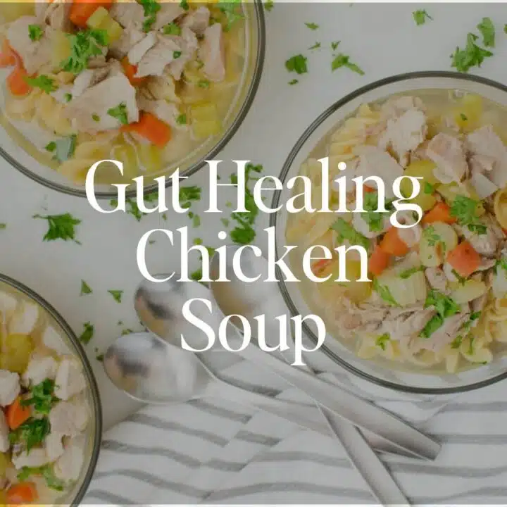 gut healling chicken soup