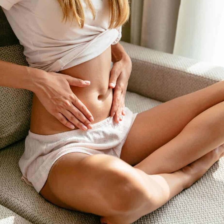 Woman knows that good gut health is key.