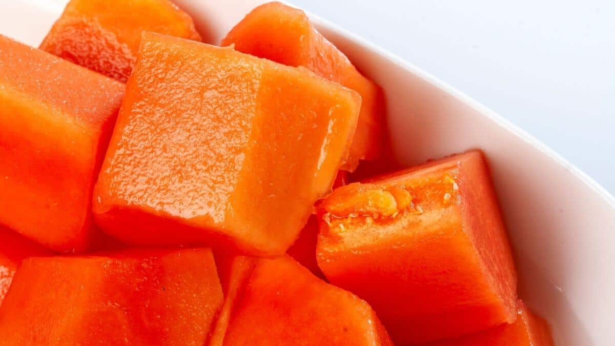 PAPAYA NUTRITION FACTS 1 CUP visual data 4
