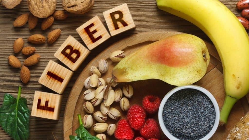 Fiber rich gut friendly foods.