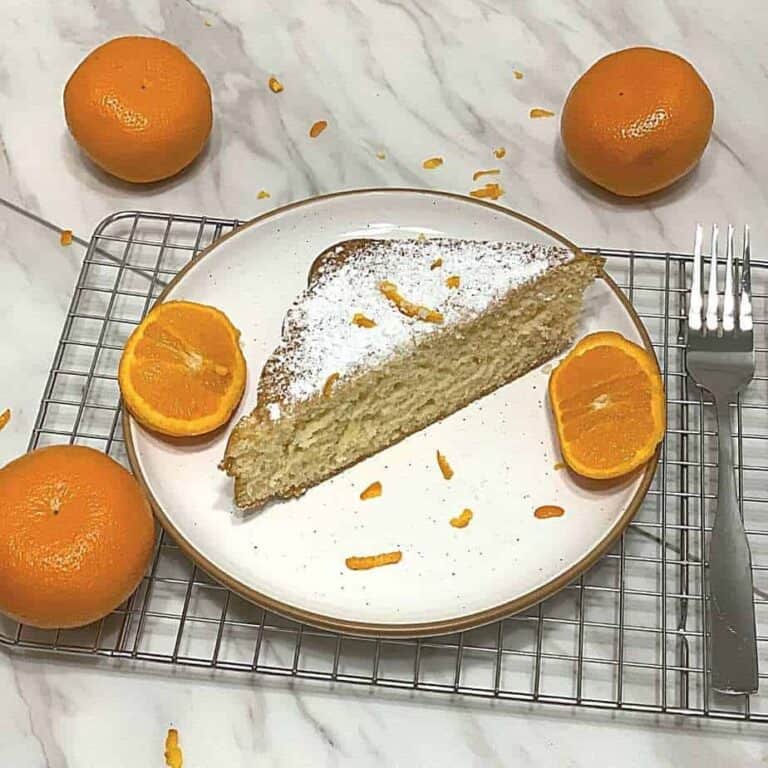 Gluten-free orange olive oil cake recipe.