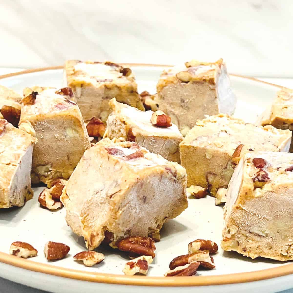 Easy to Make Creamy & Healthy Butter Pecan Fudge Recipe