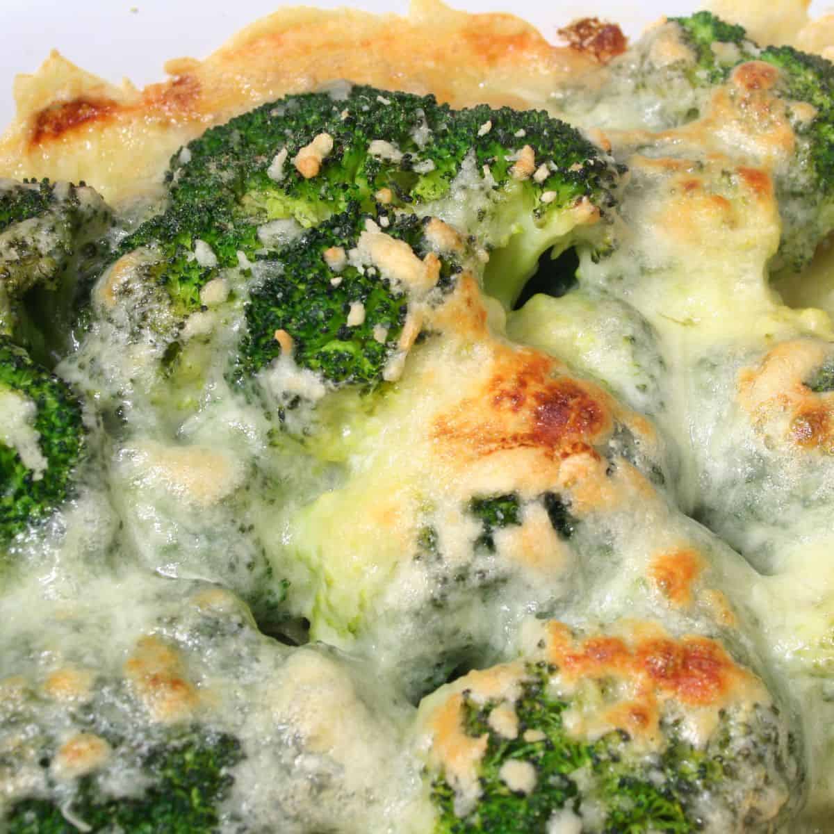 Easy broccoli Au gratin recipe.