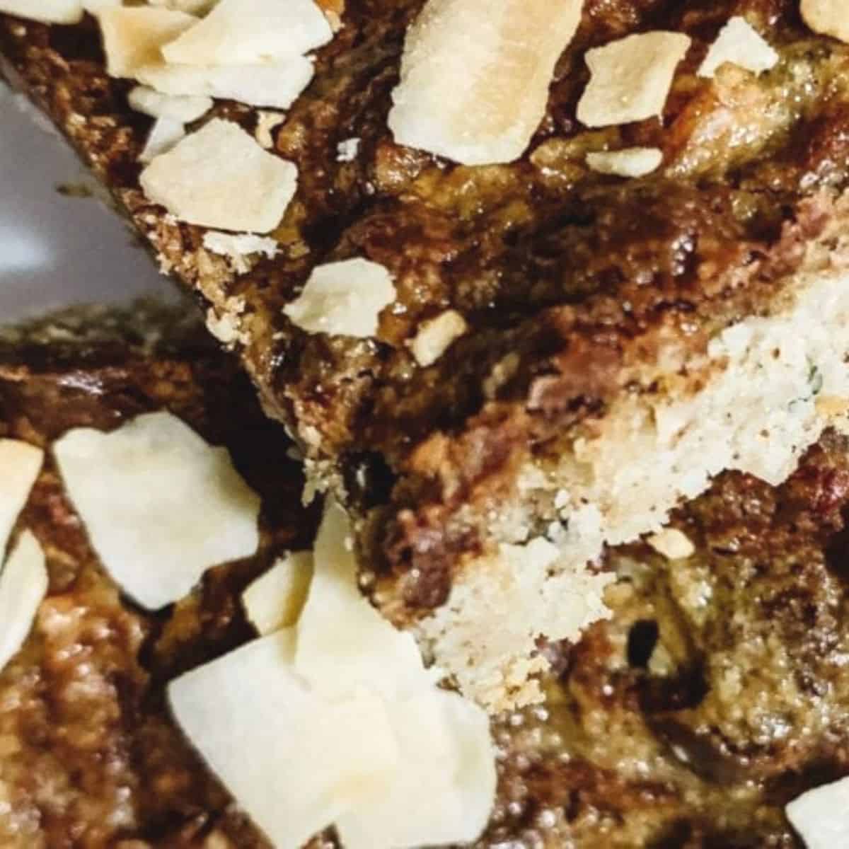 Gluten-Free, Vegan Magic Cookie Bars Recipe, a healthy almond joy bars recipe.