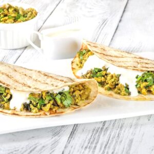 How to Make Anti-Inflammatory Indian Breakfast Egg Wrap