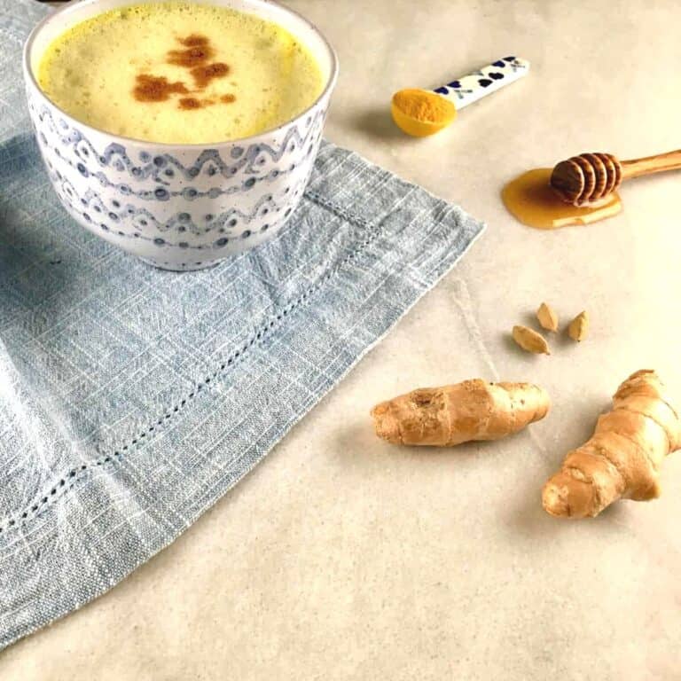 Nourishing Good Sleep-Calm Nerves Golden Milk Turmeric Tea