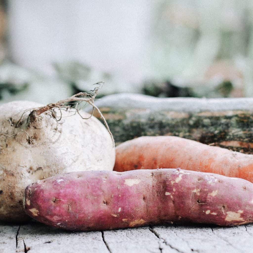 Sweet potatoes full of health benefits.