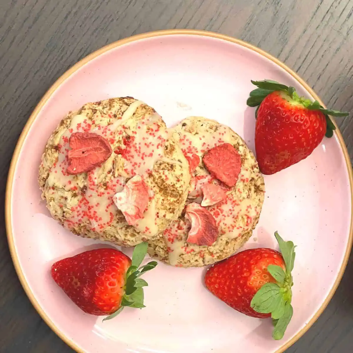 Easy to make Valentine's Day dessert treat, chocolate filled cookies.