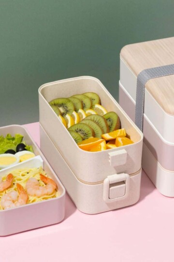bento box menu ideas for afternoon lunch or snack