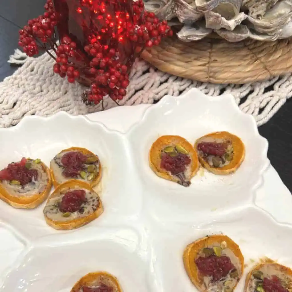 Sweet Potato Rounds (Easy, Vegan Thanksgiving Appetizer)