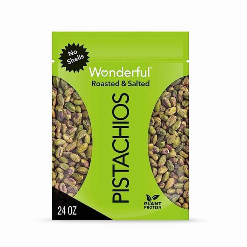 wonderful pistachios is a perfect gluten free food on the go for traveling.
