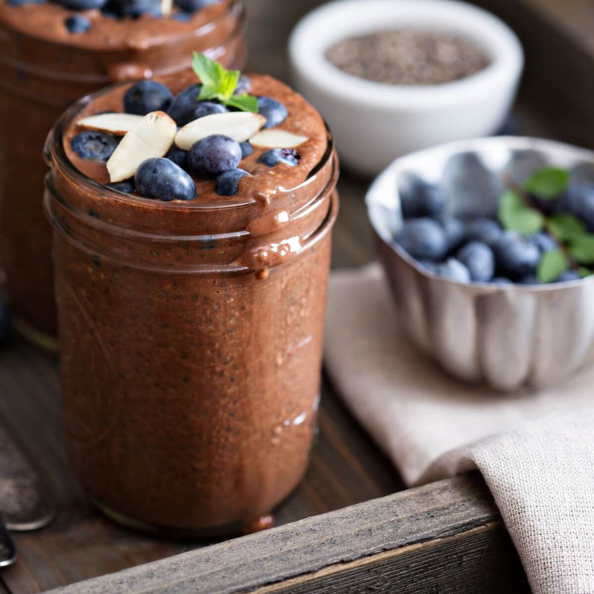 Best memory boosting food, try an avocado pudding with blueberry