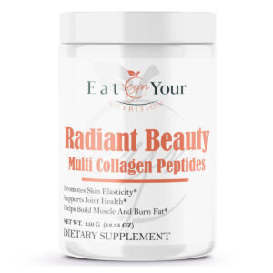Radiant Beauty Multi Collagen peptides powder by Eat Your Nutrition