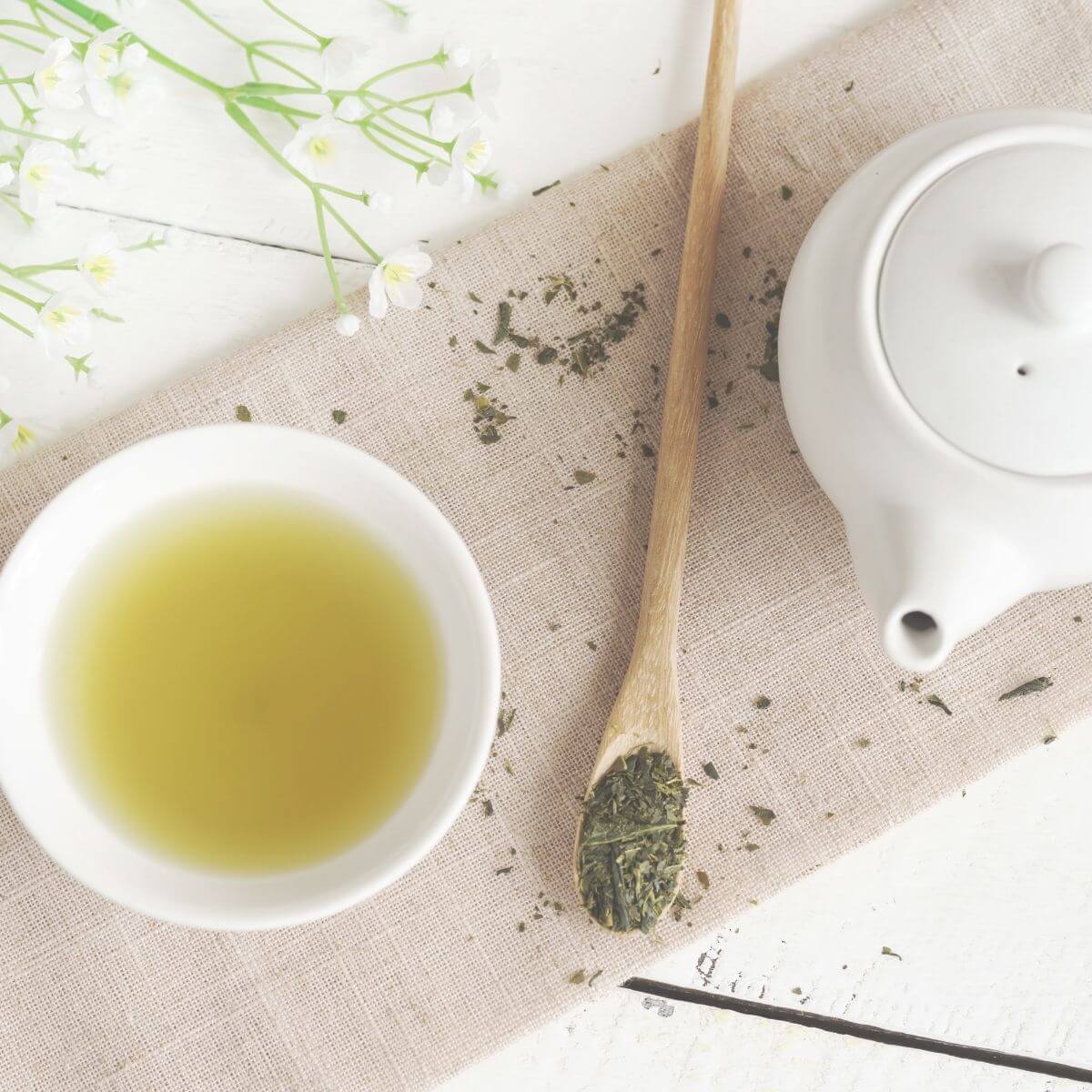 green tea is a super food for brain