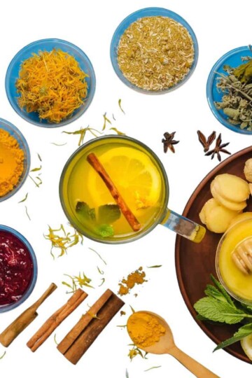 Immune boosting herbs to strengthen the body and for helping the immune system.