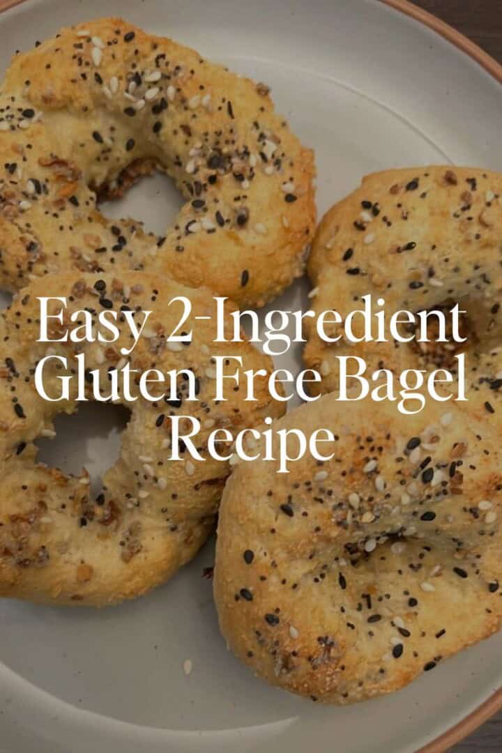 Easy 2-Ingredient Gluten Free Bagel Recipe