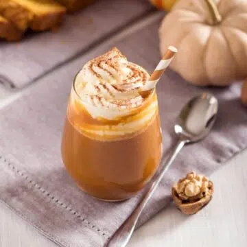 Easy to Make Gut Healthy Pumpkin Spice Latte Smoothie recipe