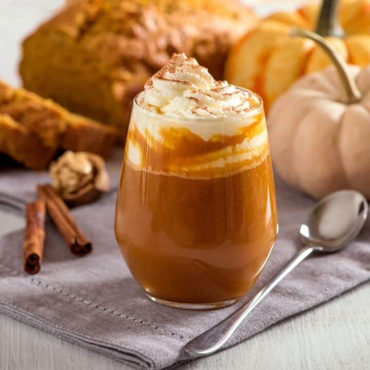 Pumpkin spice latte recipe