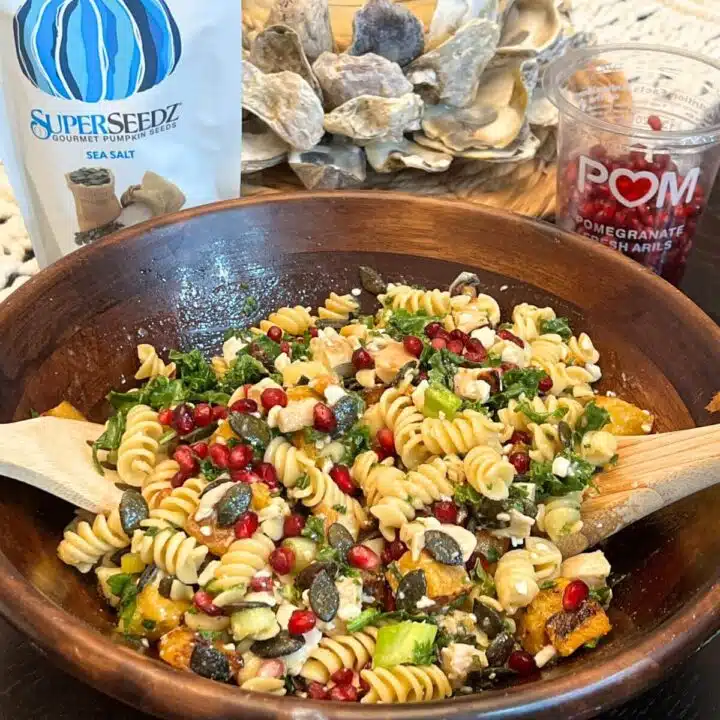 Butternut Squash and pasta salad