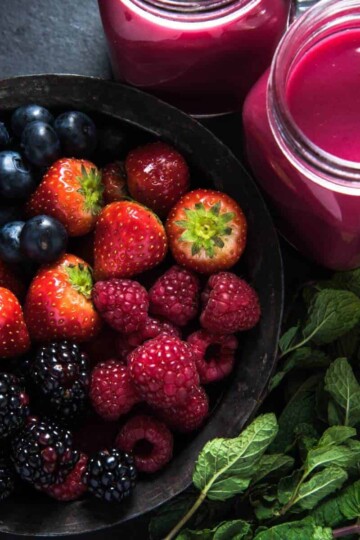 fruits high in antioxidants