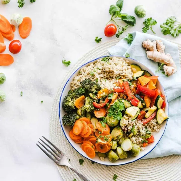 What's on My Plate of Food for Healthy Nutrition?