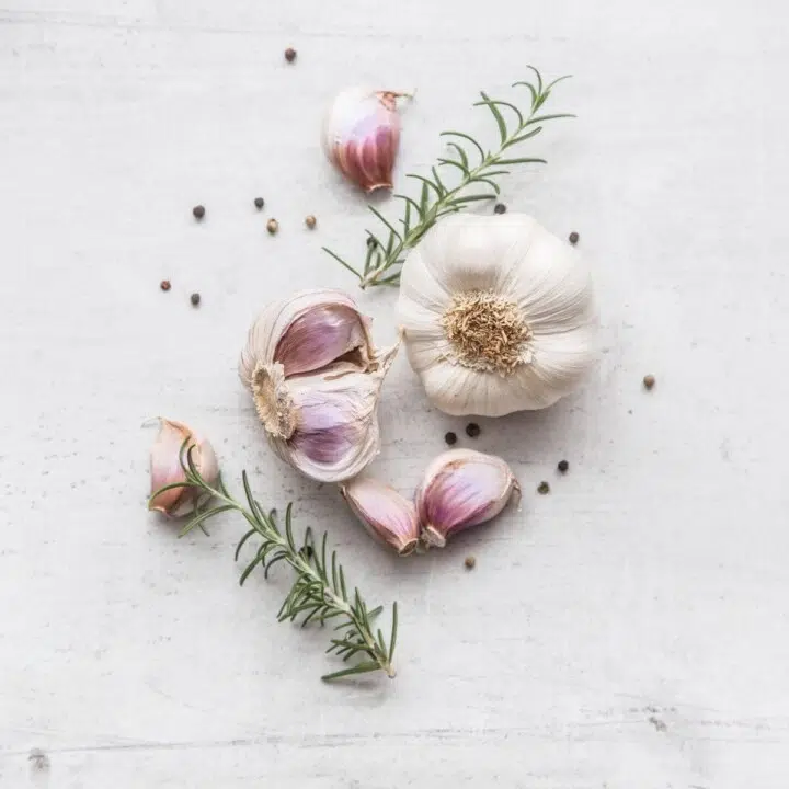 Garlic cloves are great for super food and immune health.