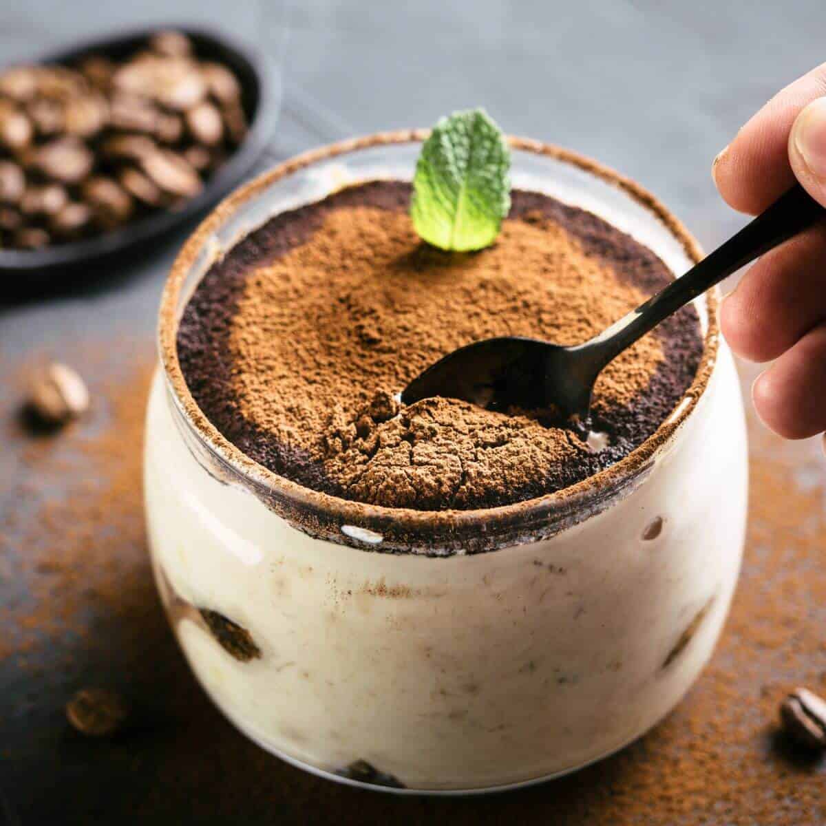 Tiramisu baked oatmeal recipe