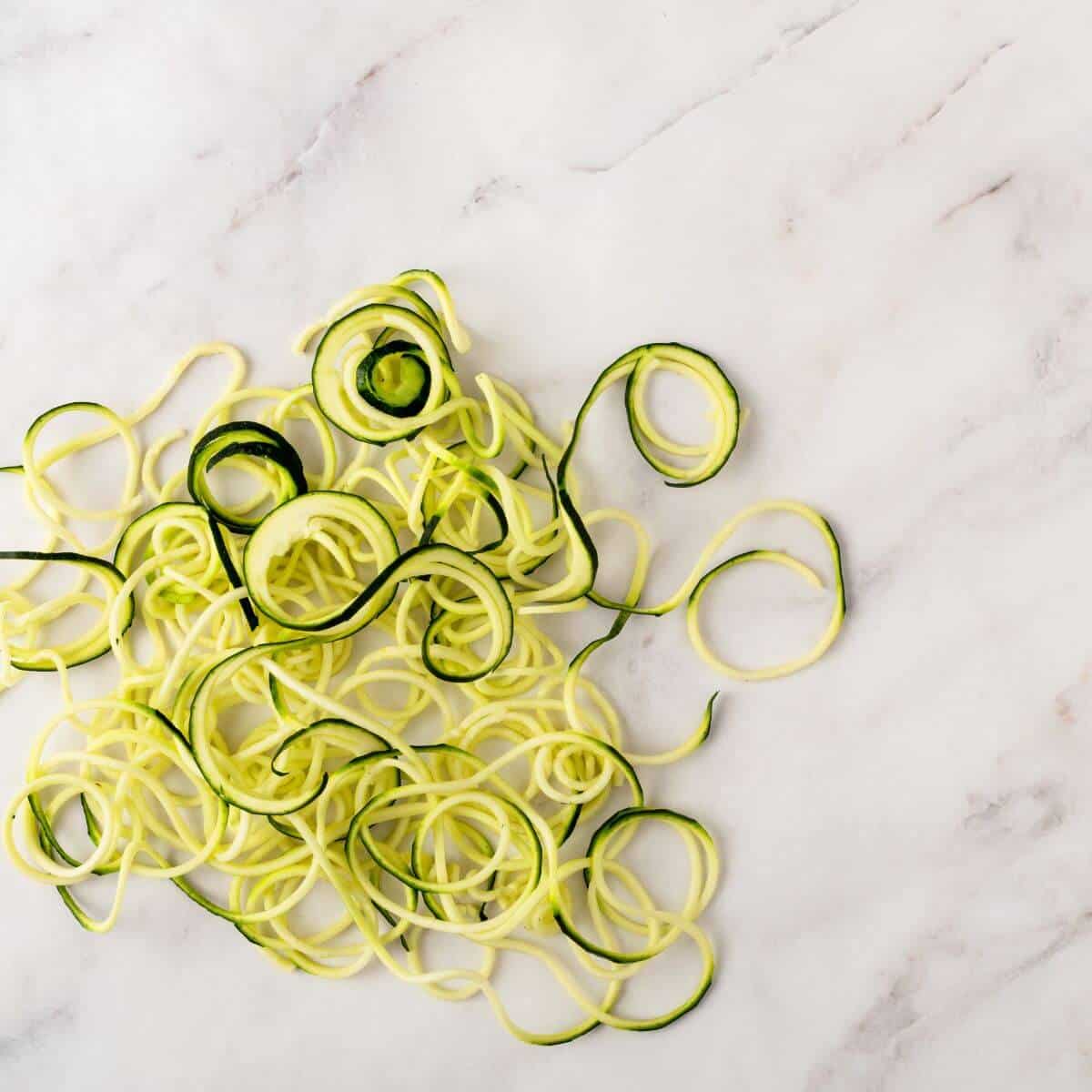 Zucchini noodles