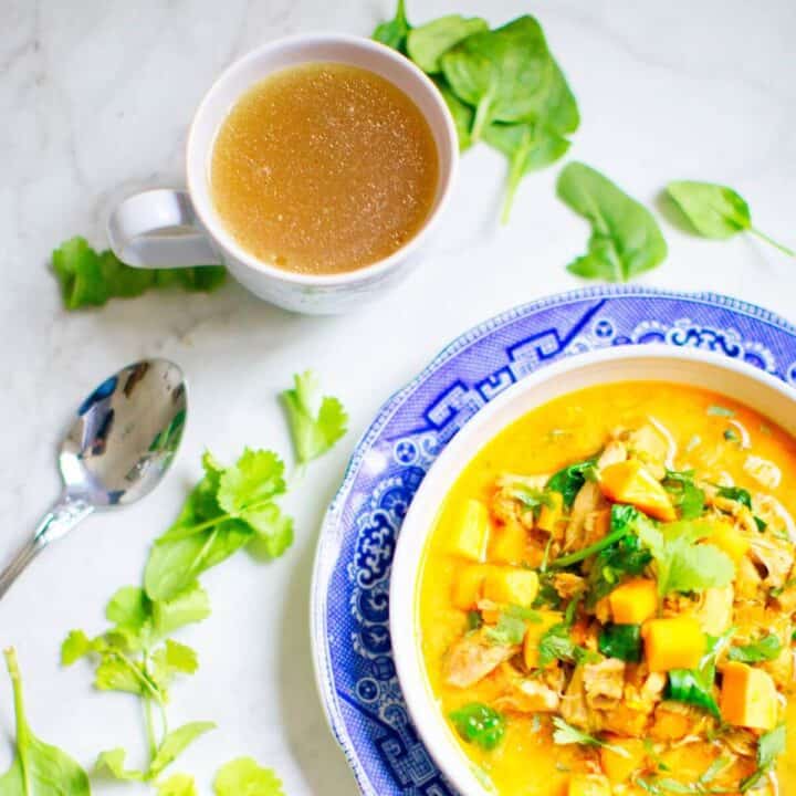 ginger turmeric bone broth