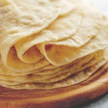 Grain free plantain tortilla wrap