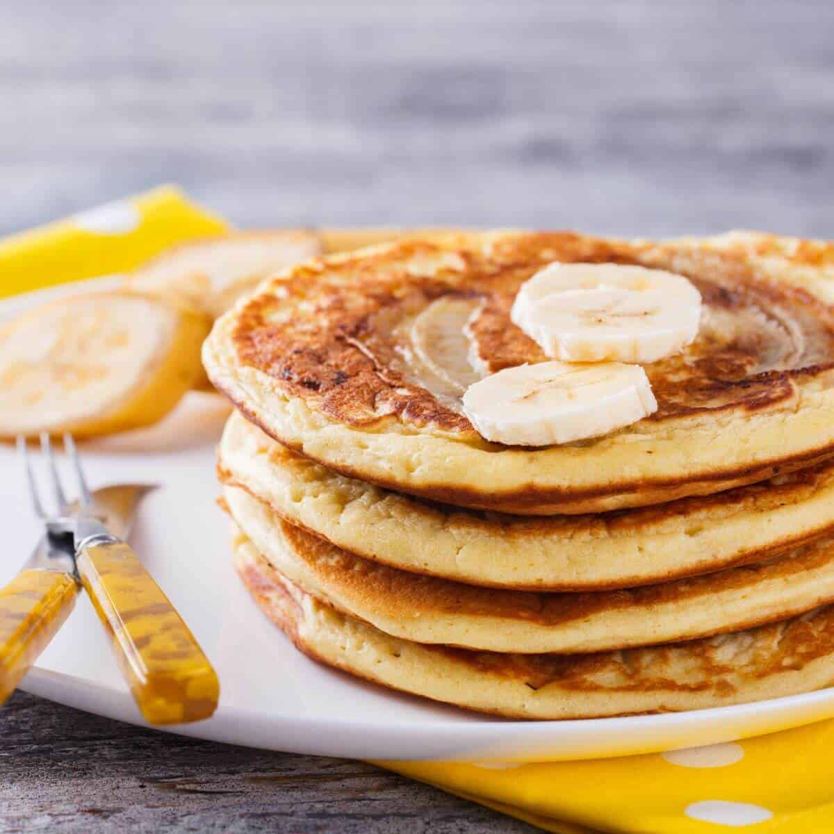 Oat flour pancakes