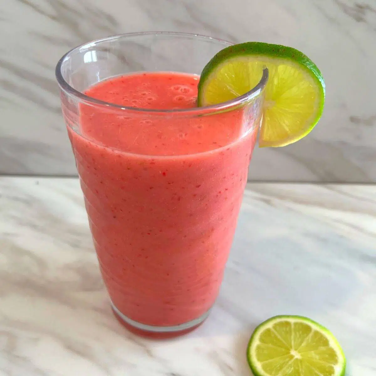 Easy to make strawbery watermelon smoothie recipe