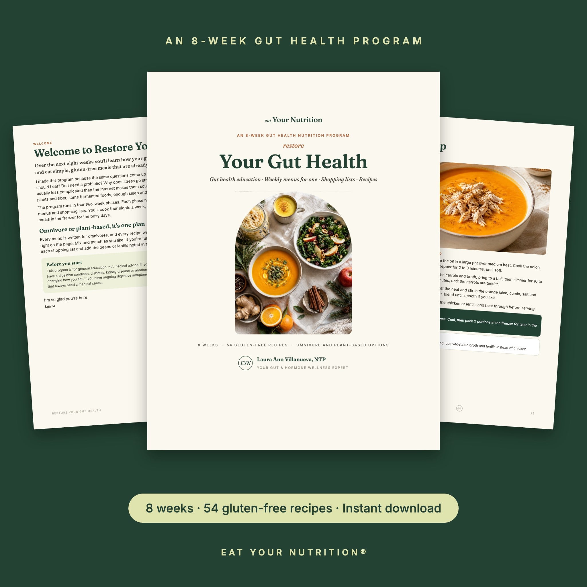 restore your gut health program cover