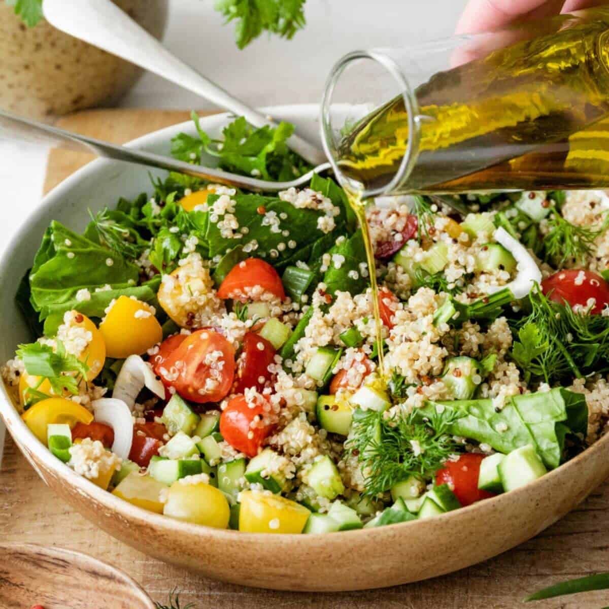 vegan salad recipe for lunch