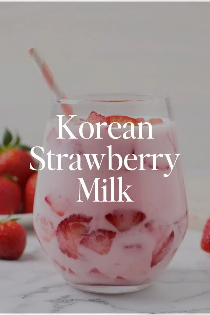 Korean Strawberry Milk