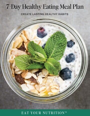 7-Day healthy eating meal plan
