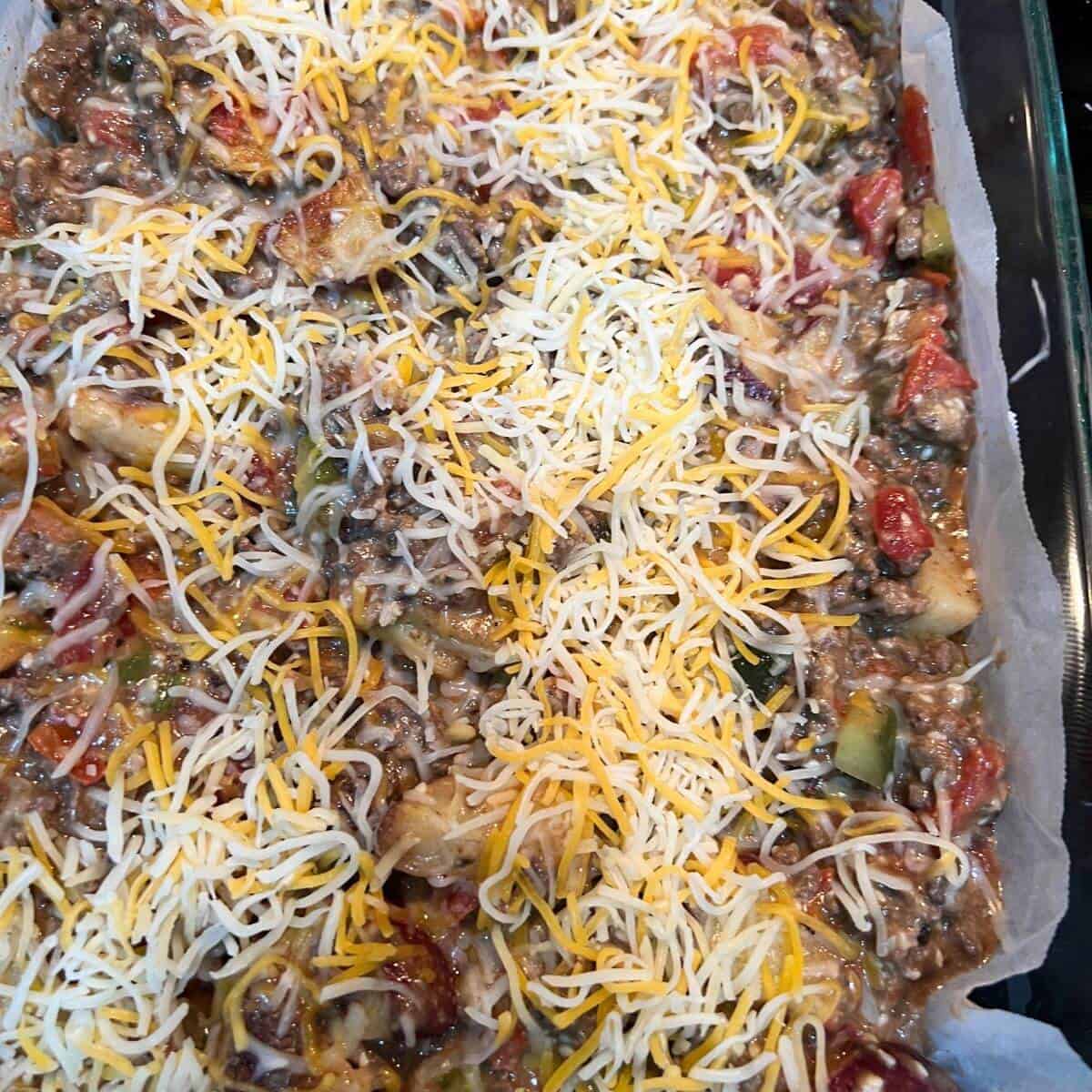 Big Mac casserole