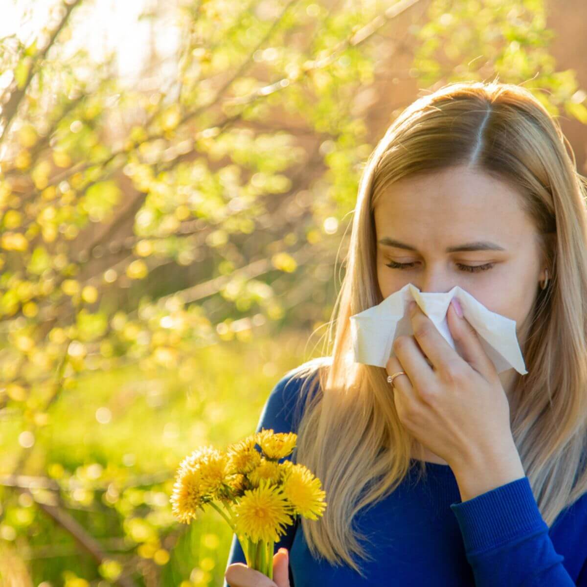 Seasonal allergies and leaky gut health