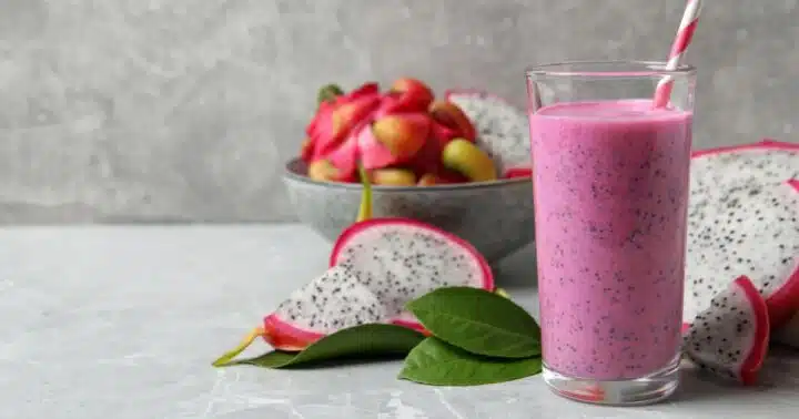 Tropical Dragon Fruit Smoothie (1200 x 1200 px)