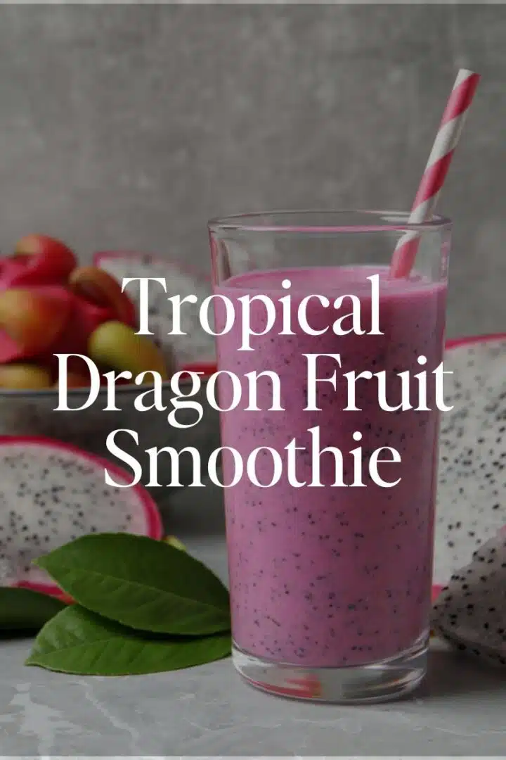 Tropical Dragon Fruit Smoothie