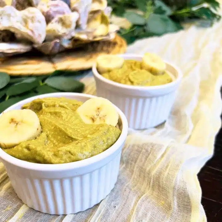 Avocado Banana Mousse - Gut Healthy, Easy No Bake Dessert