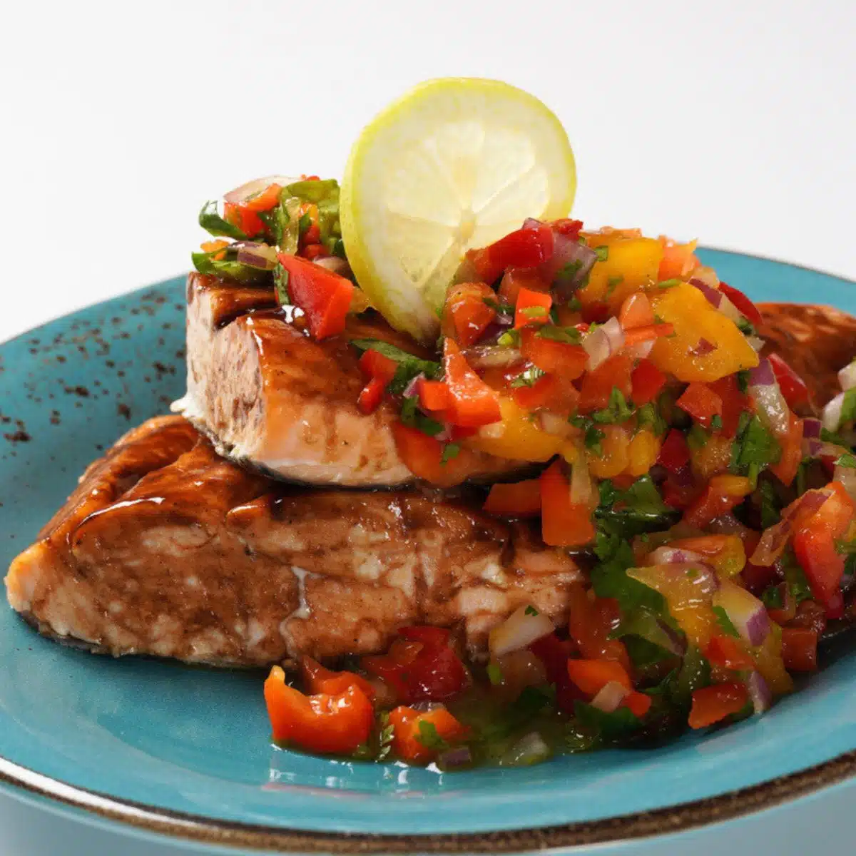 recipe for salmon with mango salsa